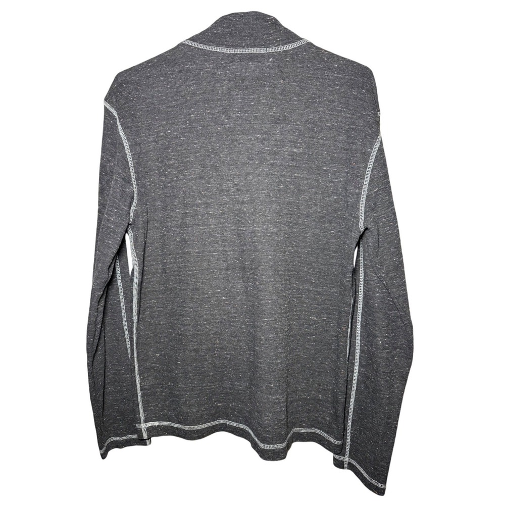 VTG 1946 Quarter Zip Pullover Mens Medium Space Dyed Sweater - Picture 3 of 7